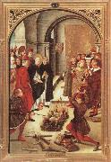 Scenes from the Life of Saint Dominic:The Burning of the Books, BERRUGUETE, Pedro